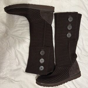Lattice Ugg boots